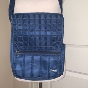 LUG BRAND NEW MOPED FLAP QUILTED CROSSBODY BAG